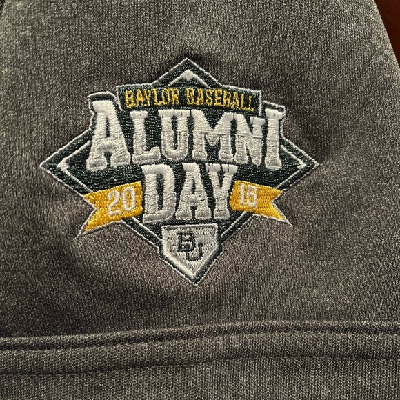 Baylor Baseball Alumni Day Under Armour Heat Gear Polo Shirt Men’s XL - Picture 3 of 6